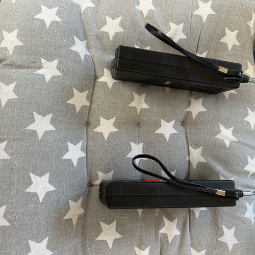 Walkie talkie functional transceiver, retro