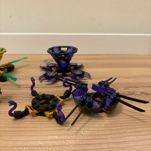 Lego Ninjago set 70664 Lloyd vs Garmadon used without Lloyd figure