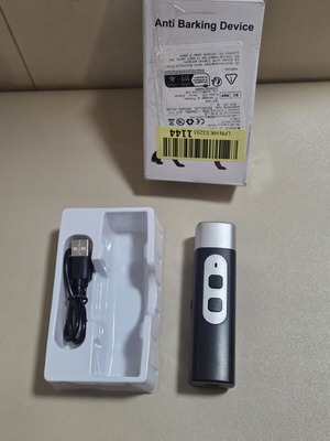 Portable ultrasonic anti-barking device for dog training