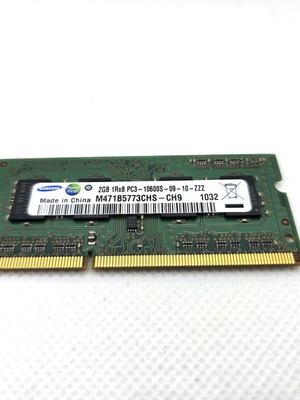 Samsung 2GB DDR3 SO-DIMM Laptop RAM like new, PC3-10600S 1333MHz