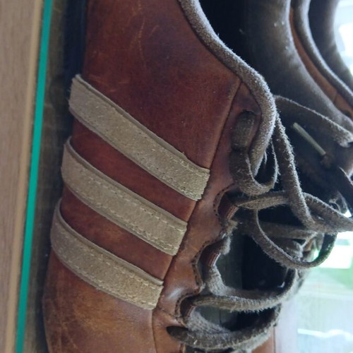 Adidas vintage brown sneakers used, authentic, size 42