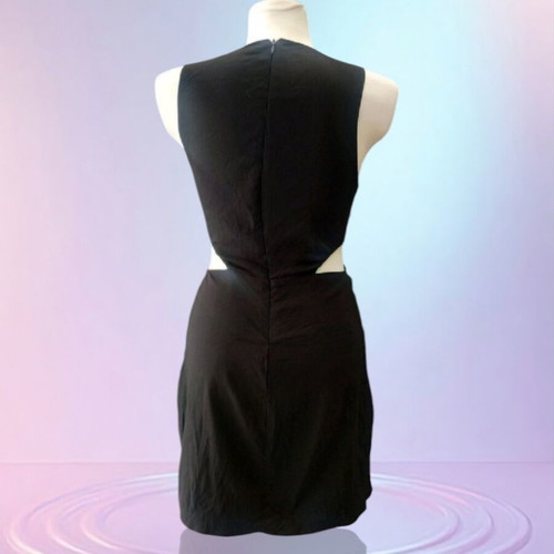 Zara summer mini dress black like new, size S