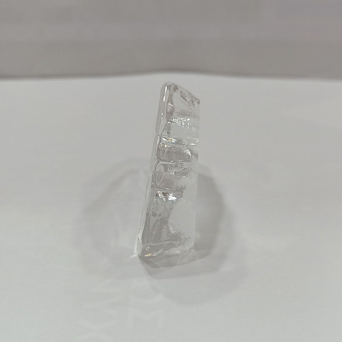 Mats Jonasson Polar Bear Crystal Paperweight used