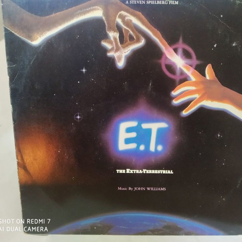 E. T. record used, worn cover