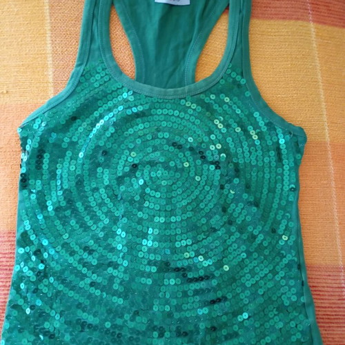 Acme blouse small green like new