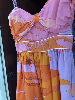 Karavan dress like new, colorful, size S