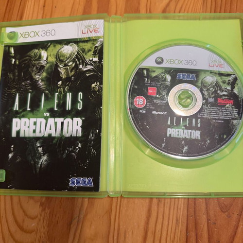 Aliens vs Predator Xbox 360 game like new
