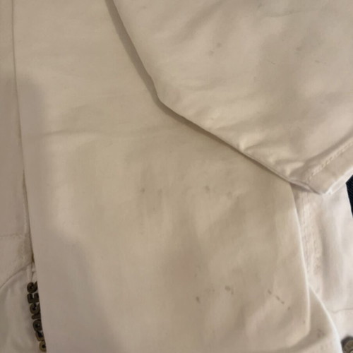 White denim pants used, size S