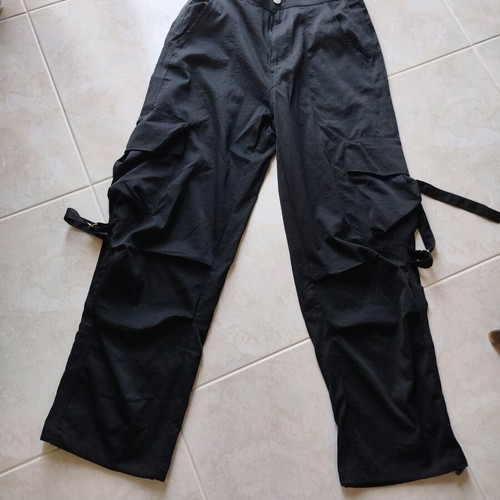 Pants L size buggy style new, black