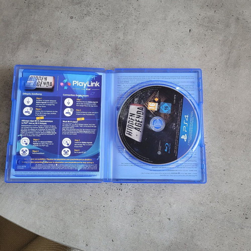 Hidden Agenda PlayStation 4 new with booklet