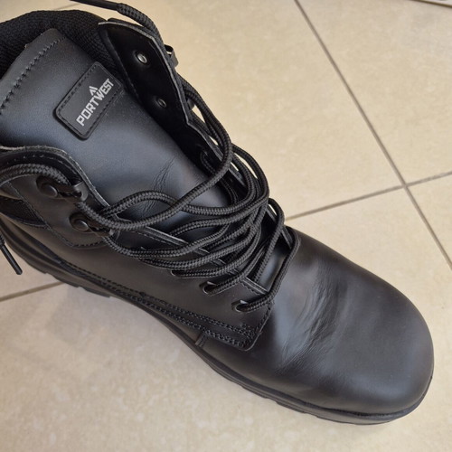 Portwest Foyle Safety Boot S3 HRO CI HI FD11 size 46 like new, black