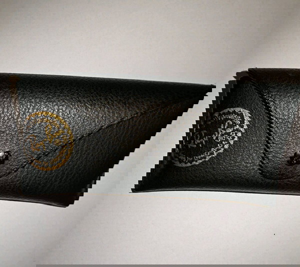 Θήκη Γυαλιών Ray-Ban Μαύρη Δερμάτινη