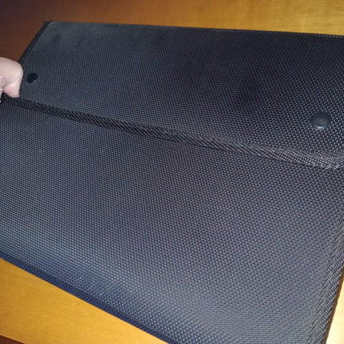 Document briefcase like new, black with multiple filing pockets