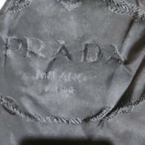 Prada vintage shoulder bag, black