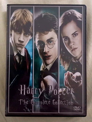 DVD Harry Potter колекция от 8 филма като нов с гръцки субтитри