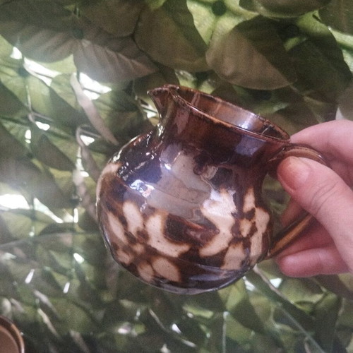 Ceramic set used, 4 pieces