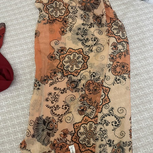 Scarves used, multicolor