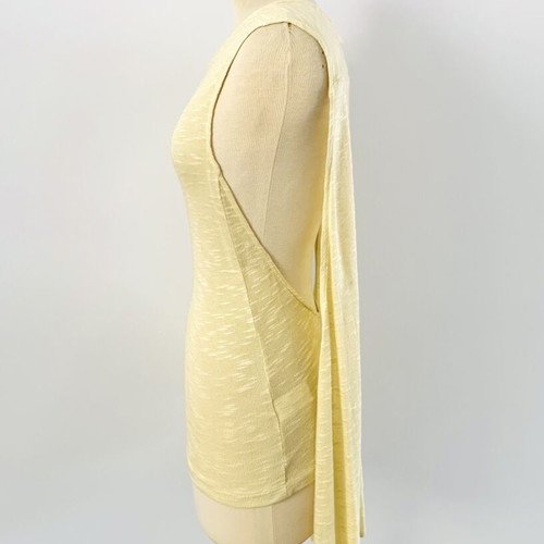 Backless top Stelios Koudounaris, yellow, size S