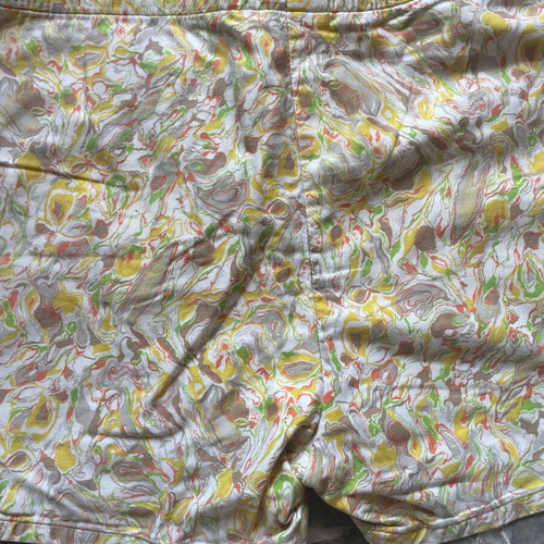 Vintage swim shorts used, multicolor, 50s-60s style