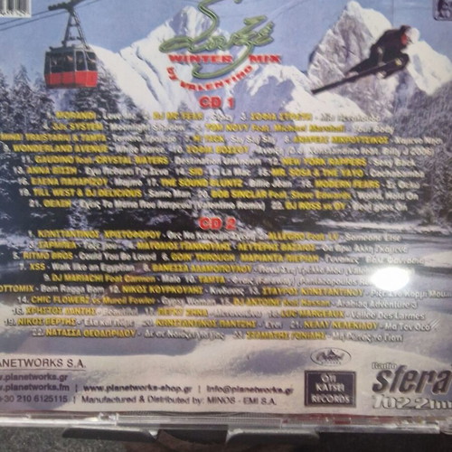 Various Souxe Winter Mix by Valentino CD like new