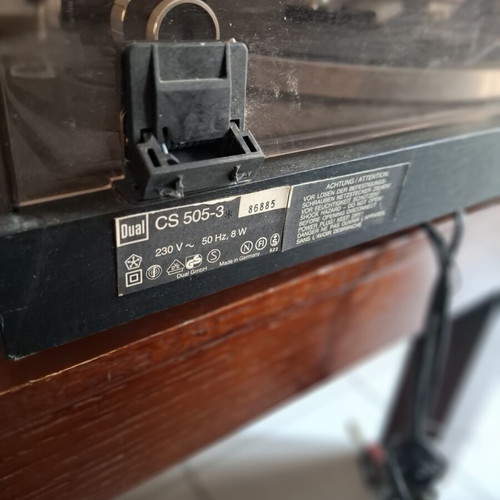 Dual CS 505-3 turntable used, for repair or spare parts
