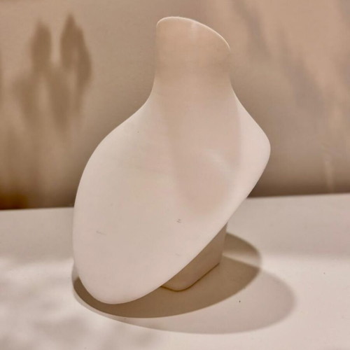 Necklace stand white 3D printed, height 16cm, new