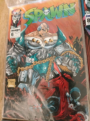 Spawn comics used 90s McFarlane Image Comics