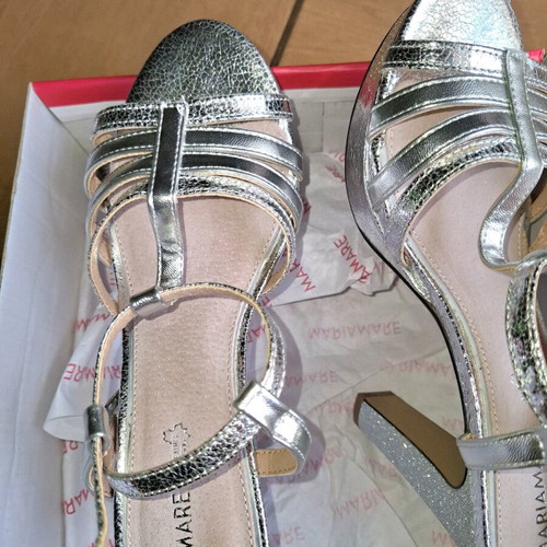 High-heeled sandals