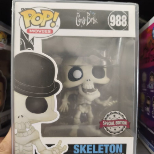 Funko Pop Corpse Bride Skeleton new with protector