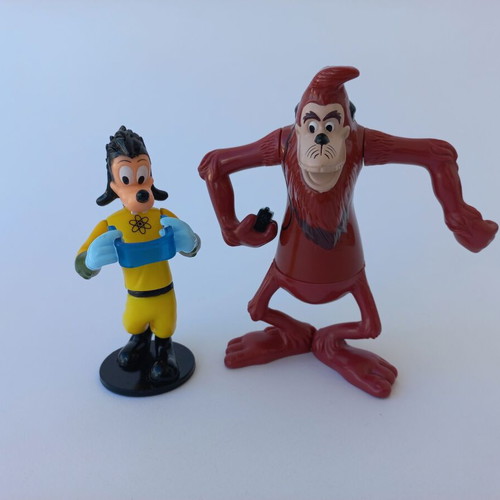 McDonald's collectible figures from A Goofy Movie, set of 2, like new, 1995