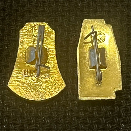 Metallic Moscow 1980 Olympic Games Pin like new