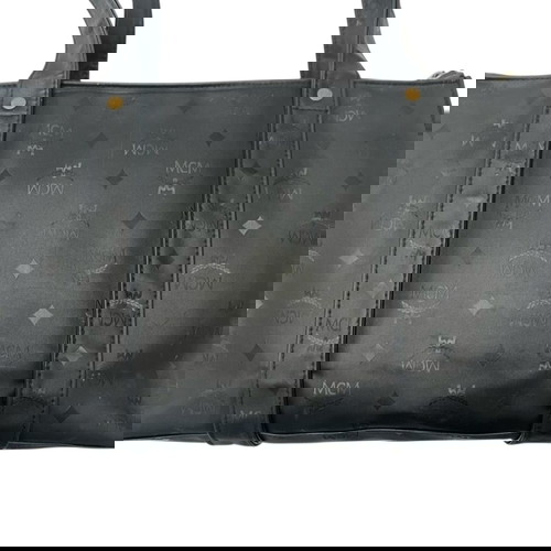 MCM Черна Винтидж Чанта за Рамо Употребявана