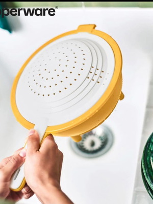 Tupperware double colander new two-level