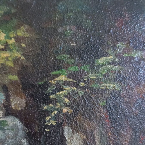 Oil painting used like new, dimensions 54 x 42