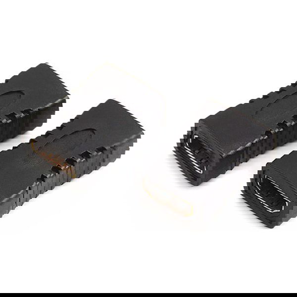SAVIO CL-111 HDMI (F) - HDMI (F) ADAPTER, STRAIGHT, BARREL BLACK (Kwd.2412)