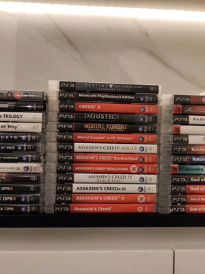 Παιχνίδια PlayStation 3 μεταχειρισμένα, συλλογή με διάφορα είδη