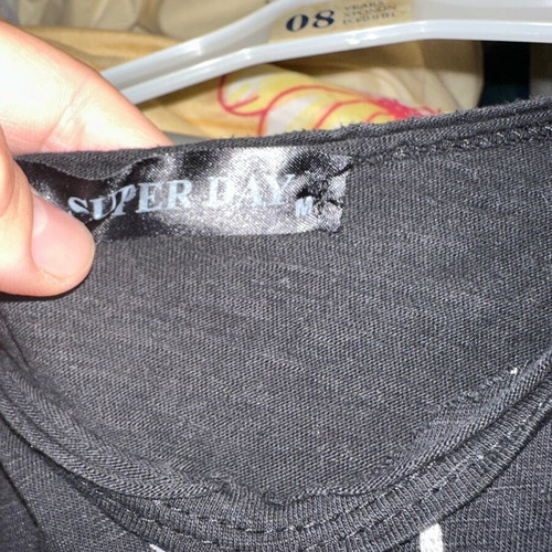 T-shirt Medium used, black