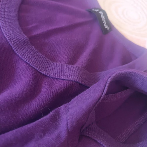 La Palma purple mako dress one size like new