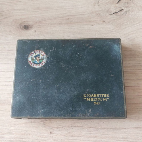 Vintage John Player's Navy Cut Cigarette Tin used
