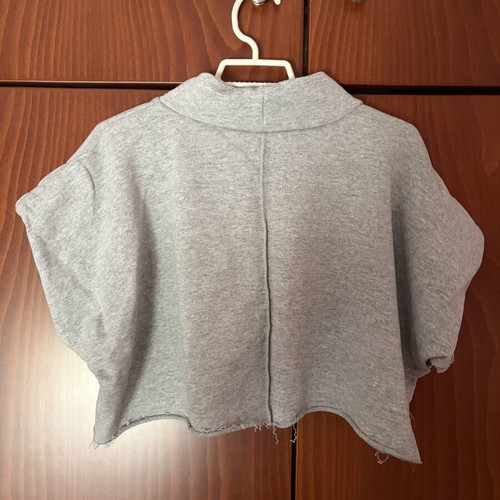 Marmalady Grey Cropped Top like new, cotton, size L