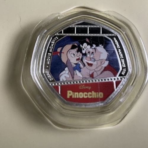 Pinocchio album with 6 coins 50p 2022 new