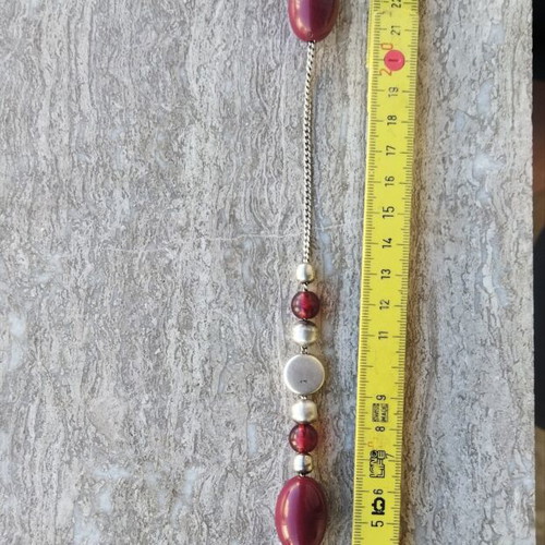 Begleri 925 with Bakelite Beads like new