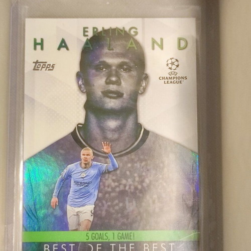 Erling Haaland Best Of The Best collectible card like new