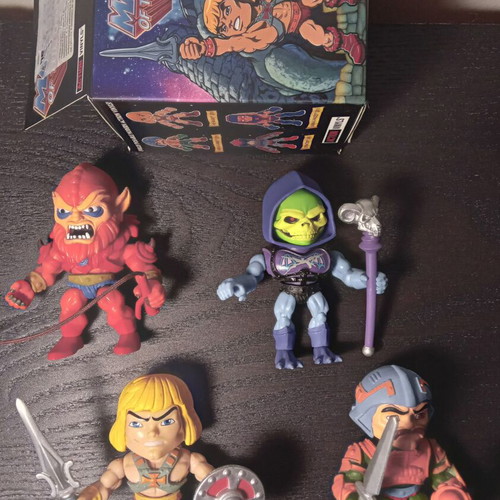 HeMan Masters of the Universe figures like new, set of 4