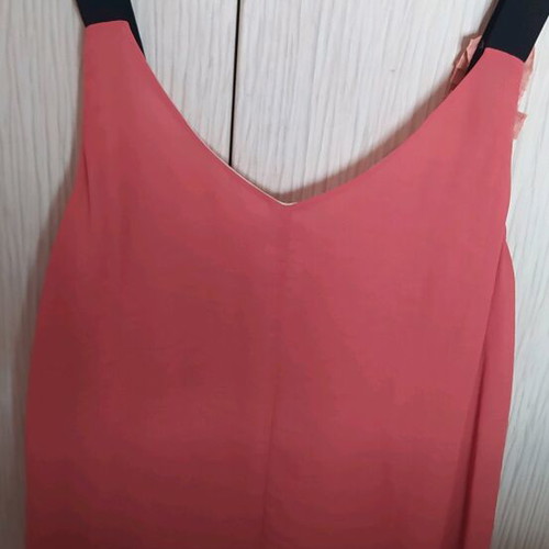 Cocktail dress made in Italy medium-large, like new, coral shades