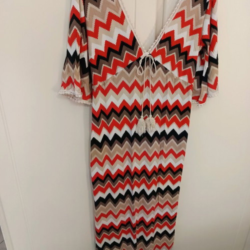 Love Me maxi dress new, multicolor, size small