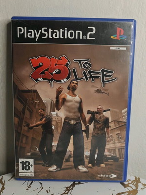25 to Life PlayStation 2 game used