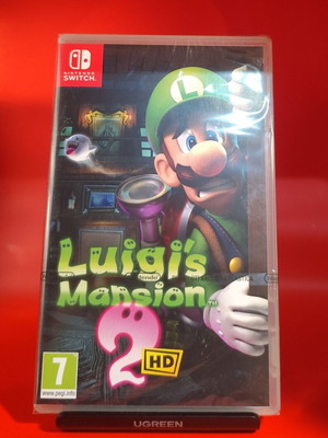 Luigi's Mansion 2 HD Nintendo Switch game factory sealed