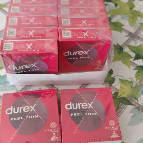 Durex Feel Thin condoms new, pack of 24 x 3 pieces