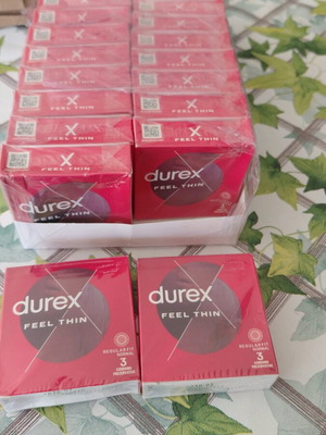 Προφυλακτικά Durex Feel Thin καινούργια, πακέτο 24 x 3 τεμάχια